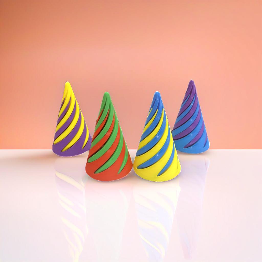 3D Printed Spiral Fidget Toy