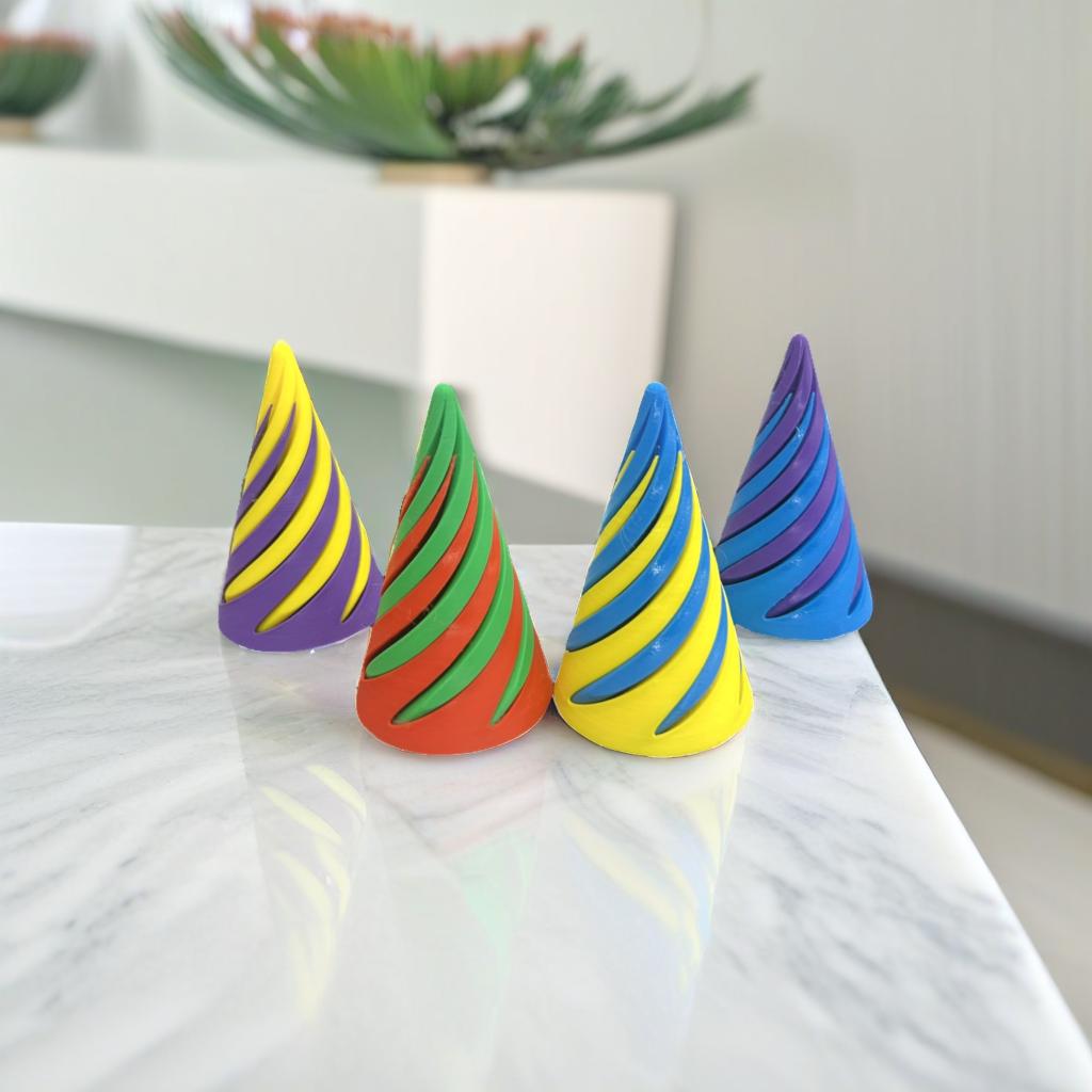 3D Printed Spiral Fidget Toy