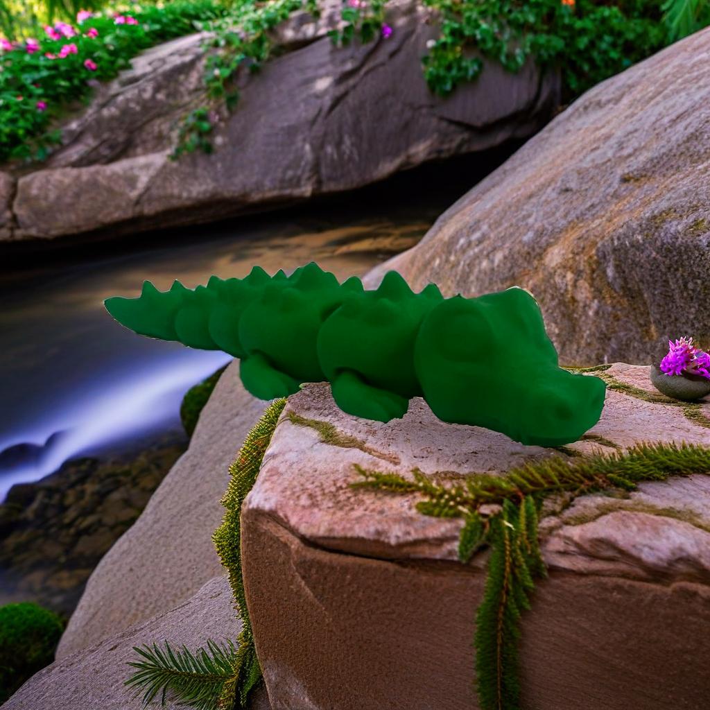 Moveable Crocodile Fidget Toy