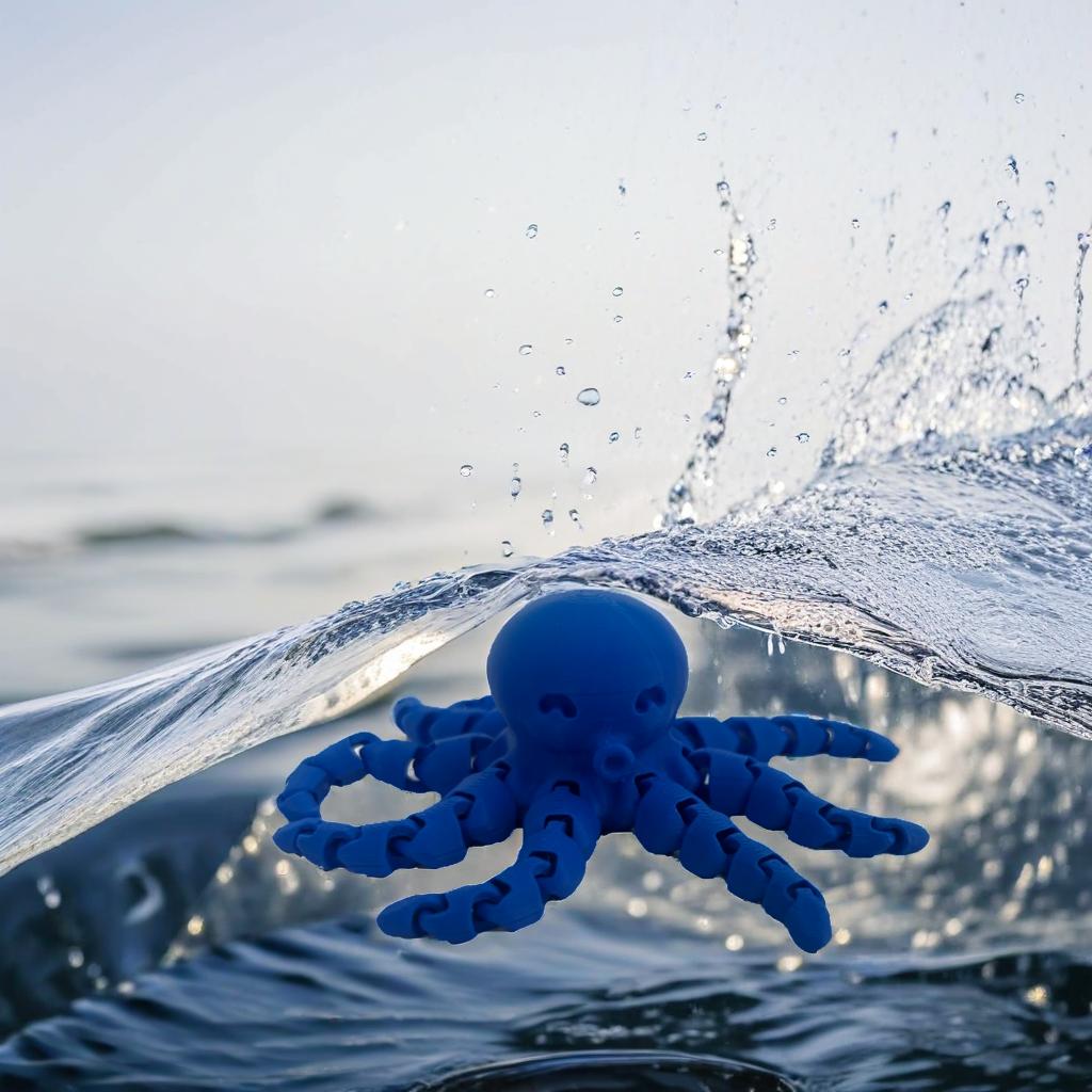 Articulated Squid Fidget Toy