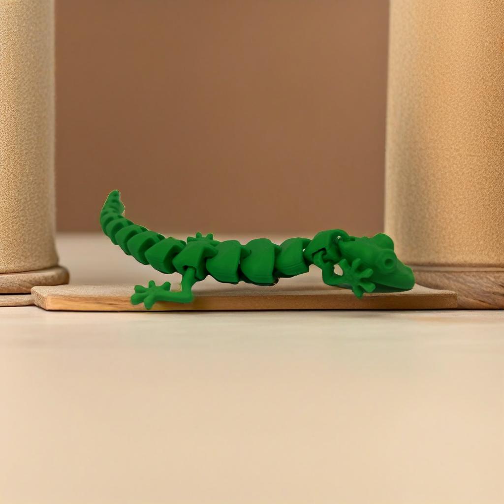 Articulated Gecko Fidget Toy