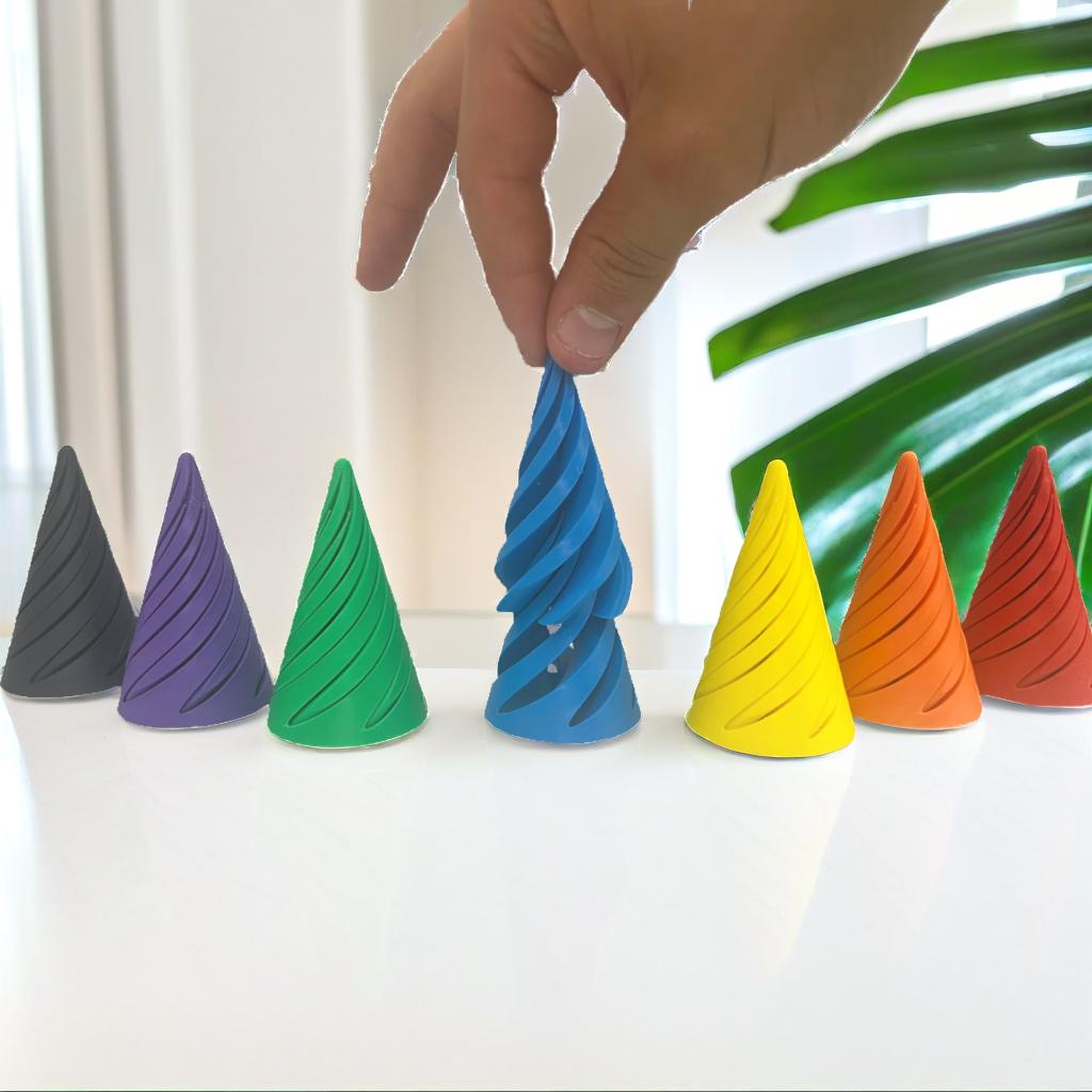 3D Printed Spiral Fidget Toy